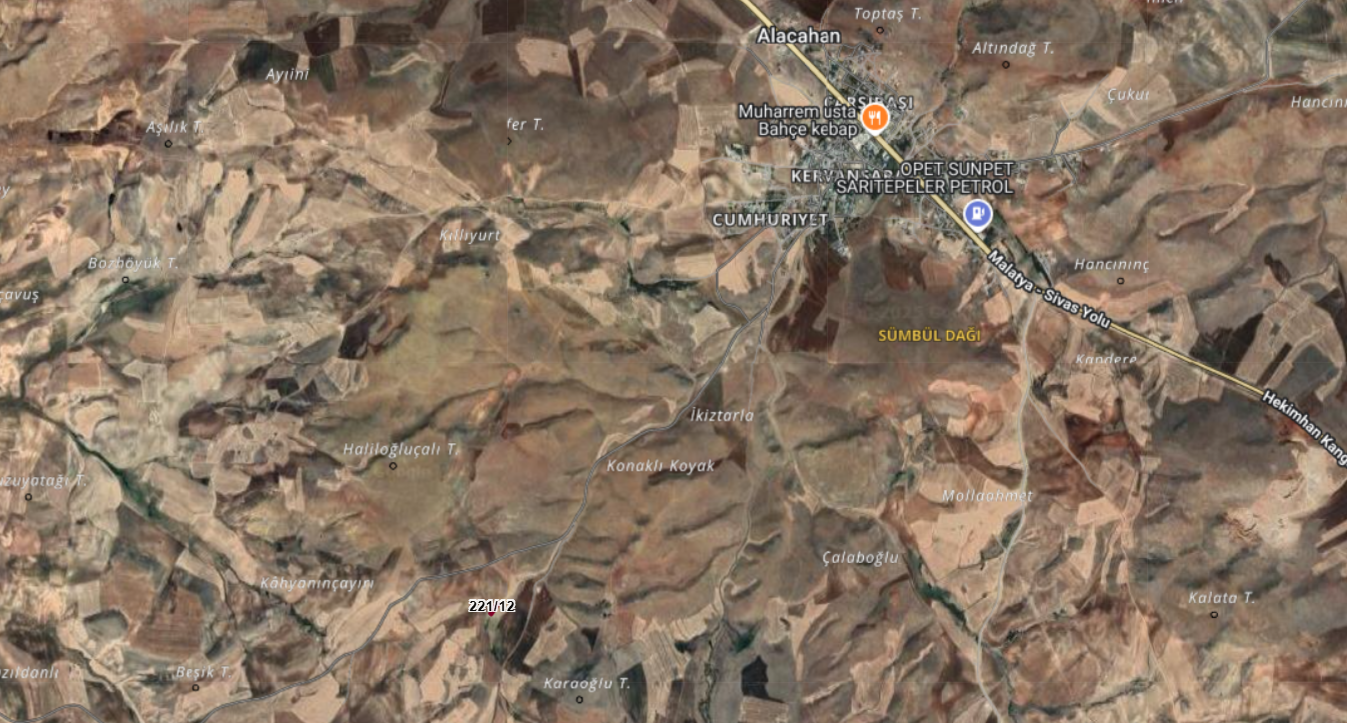 SİVAS KANGAL CUMHURİYET  KÖYÜNDE  853  M² TARLA  SATILIKTIR - SİVAS KANGAL fotoğraf 3